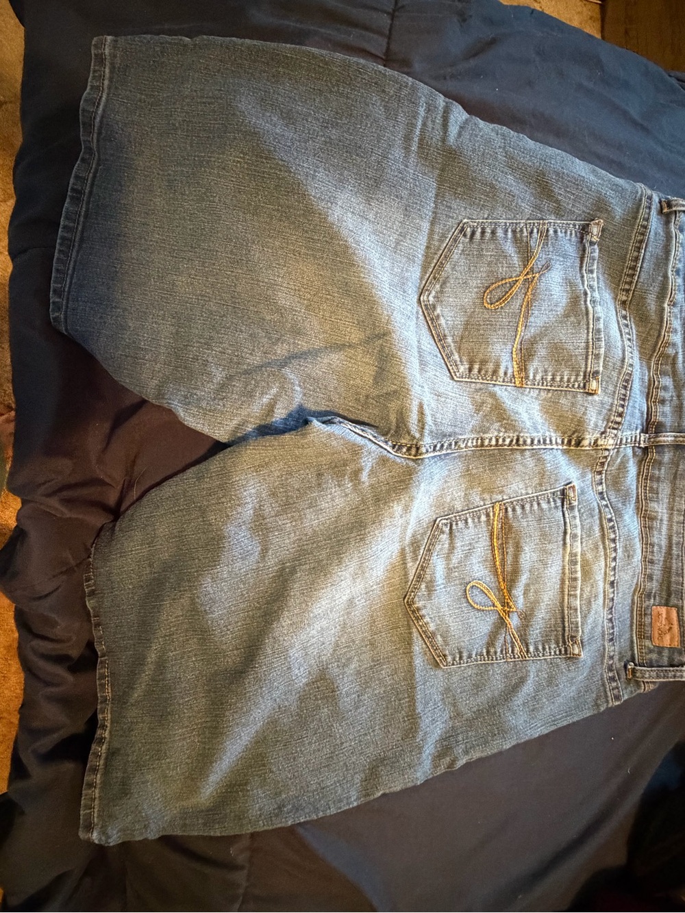 Jordache Blue Denim Jean Shorts
